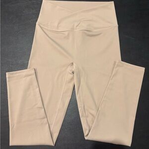 Women's Tan High-Waisted Leggings